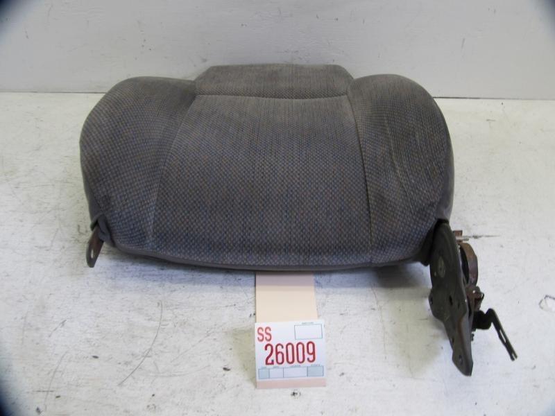 98 99 isuzu rodeo left driver front seat upper back cushion frame cloth grey