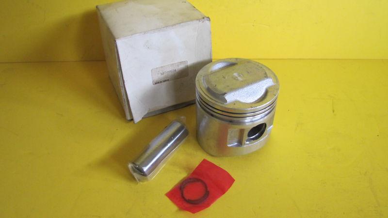 650cc ural motorcycle domed "high compression" piston, wrist pin & circlips- nos