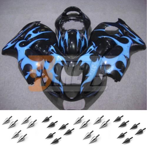 Free bolt kit! injection fairing kit for suzuki hayabusa gsxr 1300 1999-2007 an