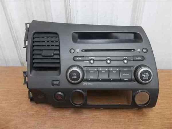 06-11 honda civic radio cd mp3 wma player oem lkq