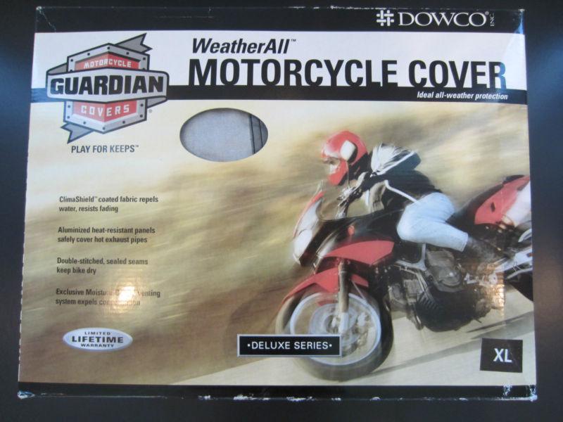 New dowco weatherall motorcycle cover size xl