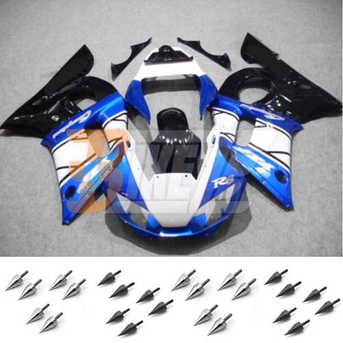 Free bolt kit! body frame fairing kit for yamaha yzf r6 1998 99 00 01 2002 ah