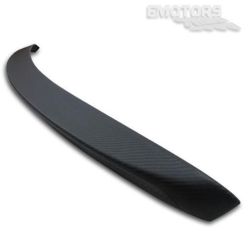 Matte real carbon mercedes benz s-class w221 4d a type rear trunk spoiler s600 Ω