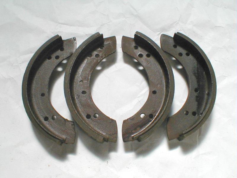 Bonded brake shoes 10035 triumph sedan tr10 rear