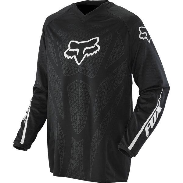 Black xl fox racing blackout jersey