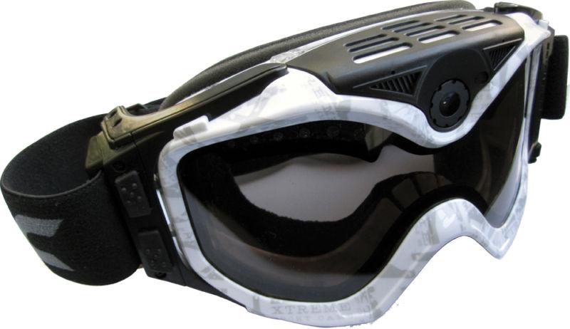 Liquid image all-sport series hd video goggles white/clear lens