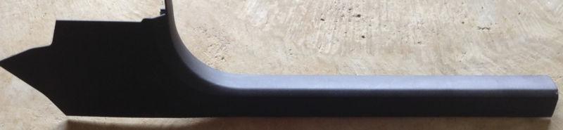 C6 corvette passenger rh side sill door trim ebony/black 2005-2013 