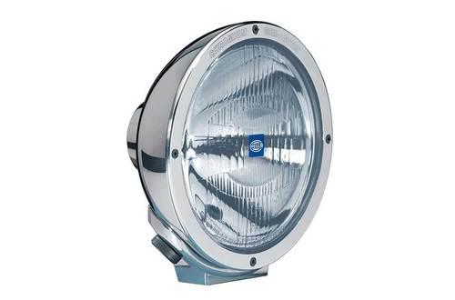 Hella rallye 4000 chrome single euro beam with city light