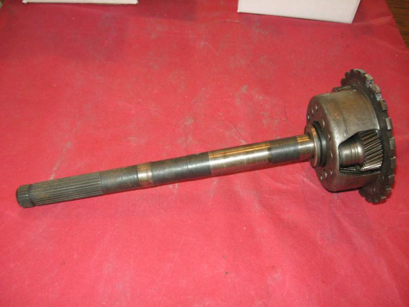 1966 1967 chevy powerglide shaft with gears oem