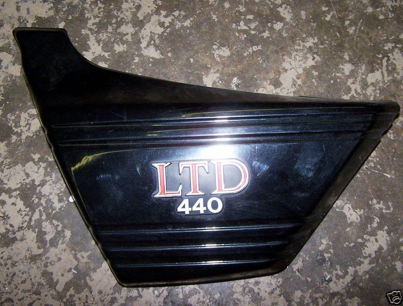 Left side cover kz440 kawasaki kz 440 ltd 03-81