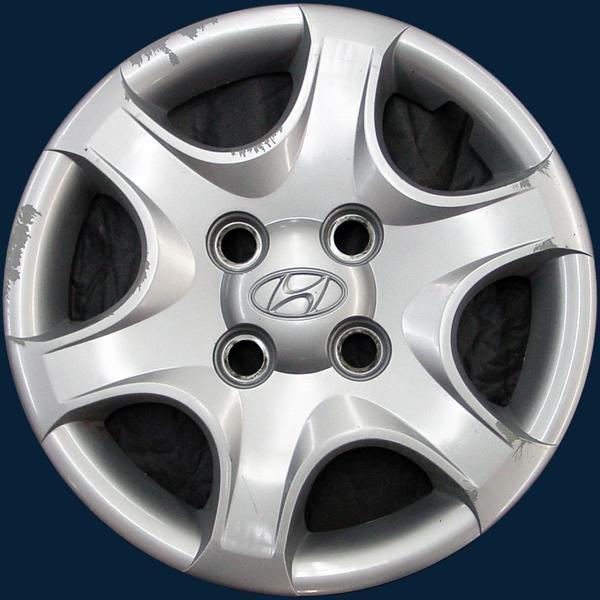 '02 03 04 05 06 hyundai accent 13" 55551 hubcap wheel cover part # 5296025020