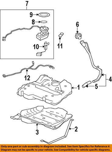 Gm oem 19180190 switch, fuel sending/fuel tank sending unit