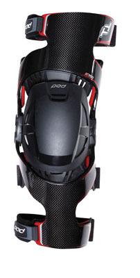 Fox racing pod mx k700 carbon fiber knee brace  - single