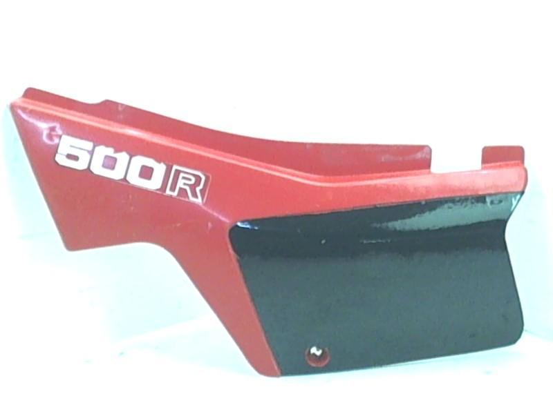 1982 honda xl500r oem left side cover red xl500 xl 500 r