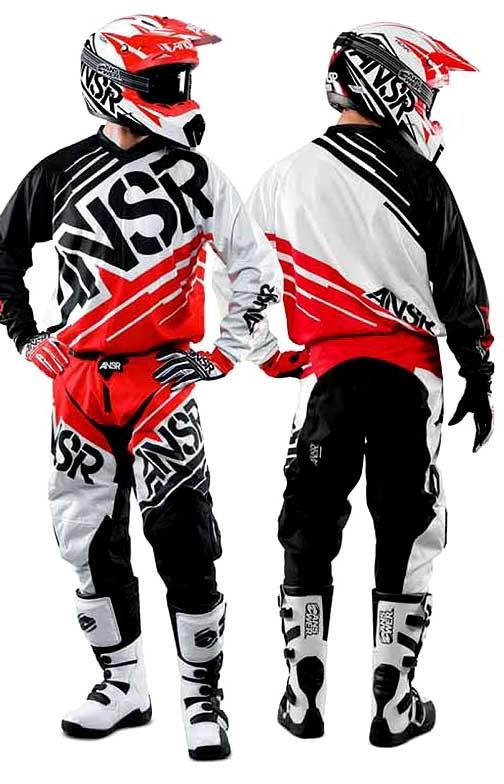 Answer syncron gear set jersey pant gloves red new 2014 motocross atv 