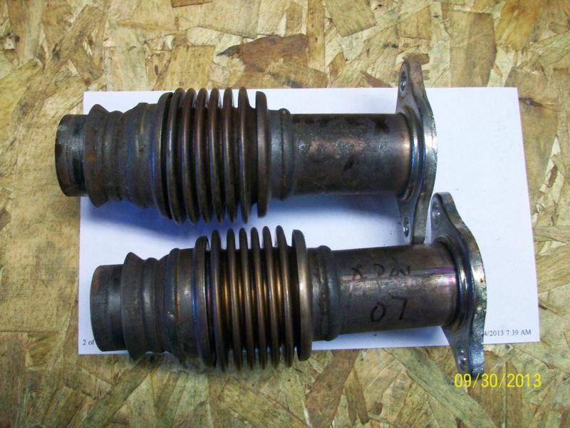 Yamaha apex 07 ,attack,rx-1 exhaust head flex pipes 2 , 2005-2010,8fu-14615-01 