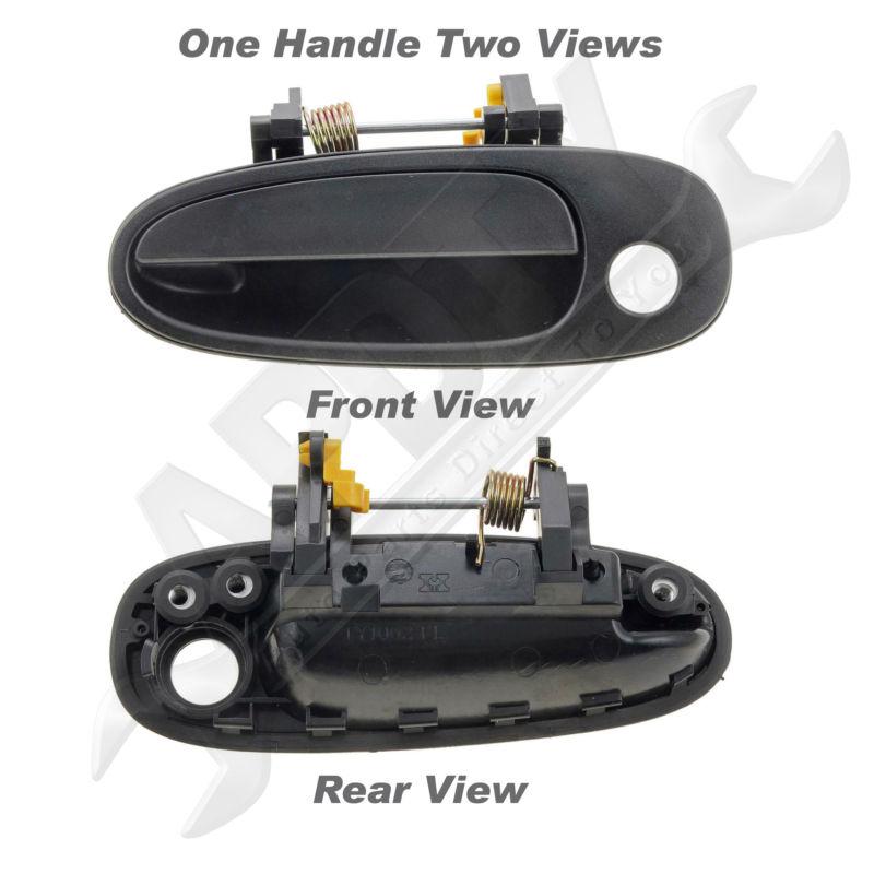 Apdty 88573 front left outer exterior door handle, 93-97 corolla/prizm/rav4