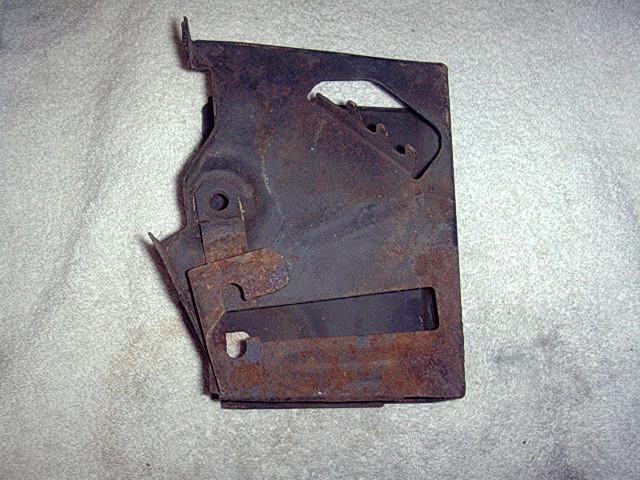 Amc rambler trunk lid hinge support panel 1960-1962