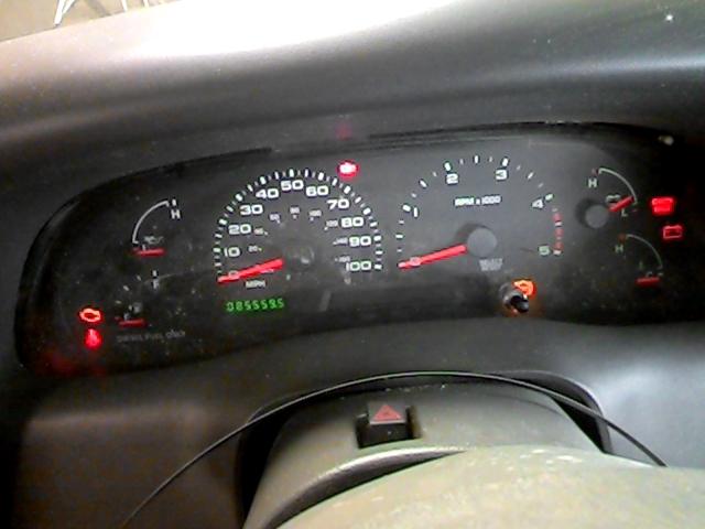 2004 ford f250sd pickup 85559 miles speedometer instrument cluster gauges