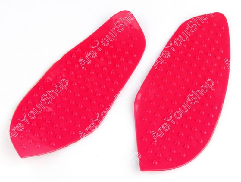 Tank traction pad side gas knee grip protector 3m yamaha yzf r6 2008-2009 red