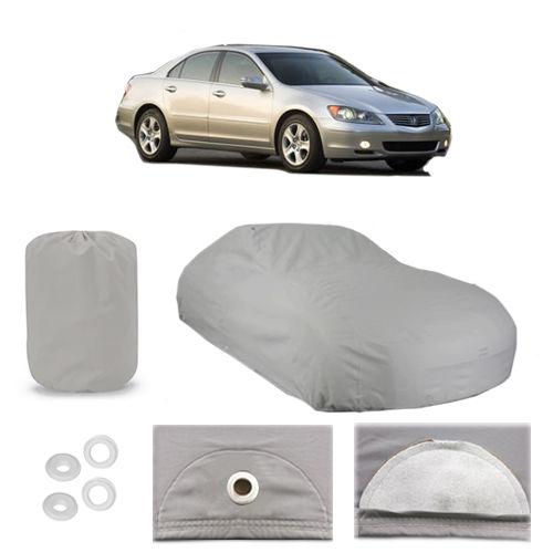 Acura rl 5 layer car cover fitted water proof in out door rain snow uv sun dust