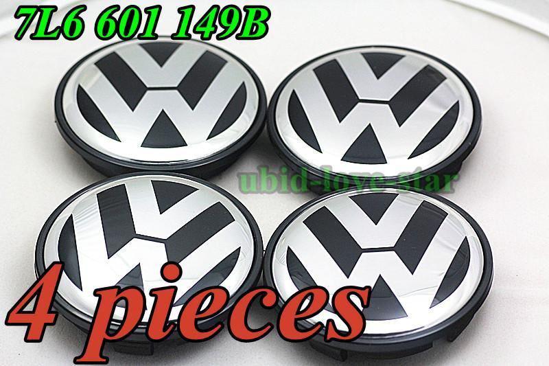 Nice 7l6 601 149b 70mm vw touareg 2008 09 10 11 wheel center hub 4 caps covers