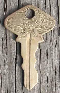 Rare model t ford key #67 nice l@@k #b201