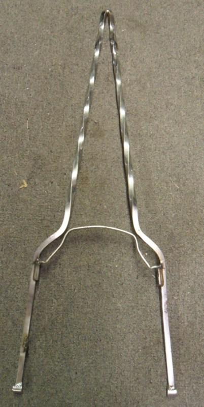 Vintage twisted steel sissy bar-knucklehead flathead panhead chopper bobber 