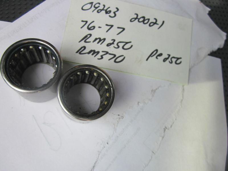 Suzuki  rm250 rm370 pe250 nos rear swing arm bushing set 76-78