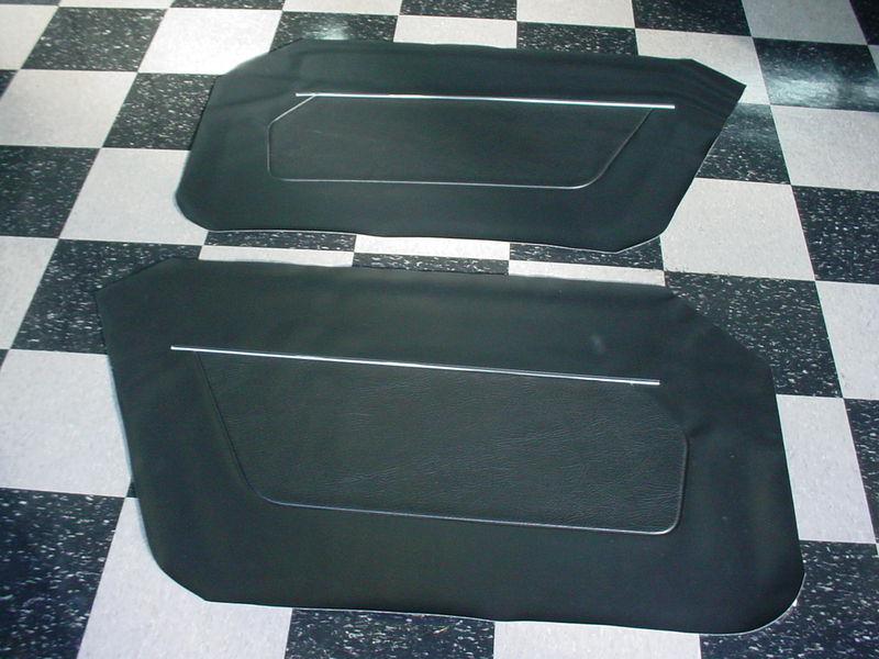 Datsun  240z 1970/73 front door panel skins only black left & right