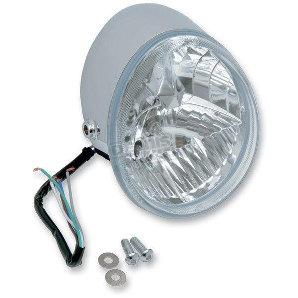 V-rod headlight assembly chrome  02-13 except vrscd / x / f