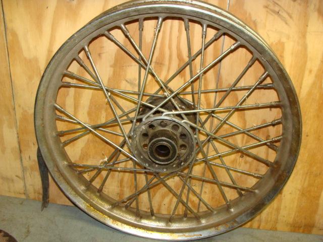 Chrome harley model k kh khk kr khw 45 panhead knucklehead star hub wheel rim