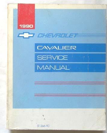 1990 chevrolet cavalier service repair manual original 