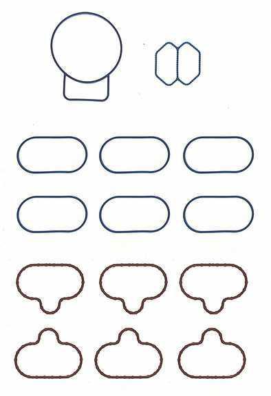 Fel-pro gaskets fpg ms96124 - manifold gasket set (intake)