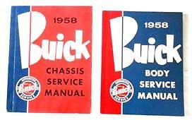 1958 buick service repair manual set all models 