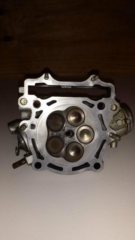 Yamaha wr426f oem head with valves and springs! 