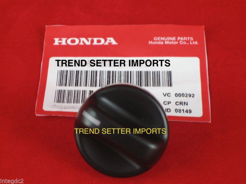 88-91 oem genuine honda prelude a/c heater fan control replacement knob 89 90