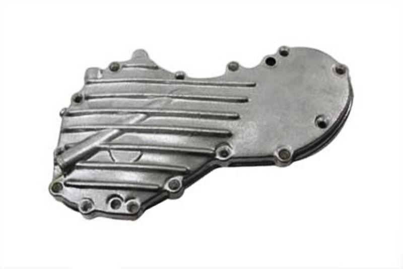 Cam cover 8 fin natural finish w/breather pipe - hd bt panhead models 1948-1953