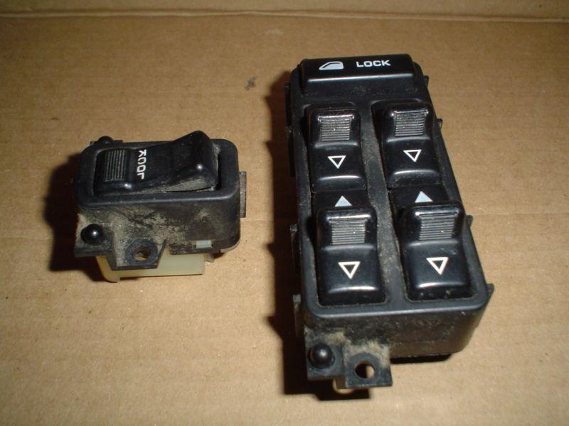 93-98 jeep grand cherokee master power window control switch 56006221 lucas 0413