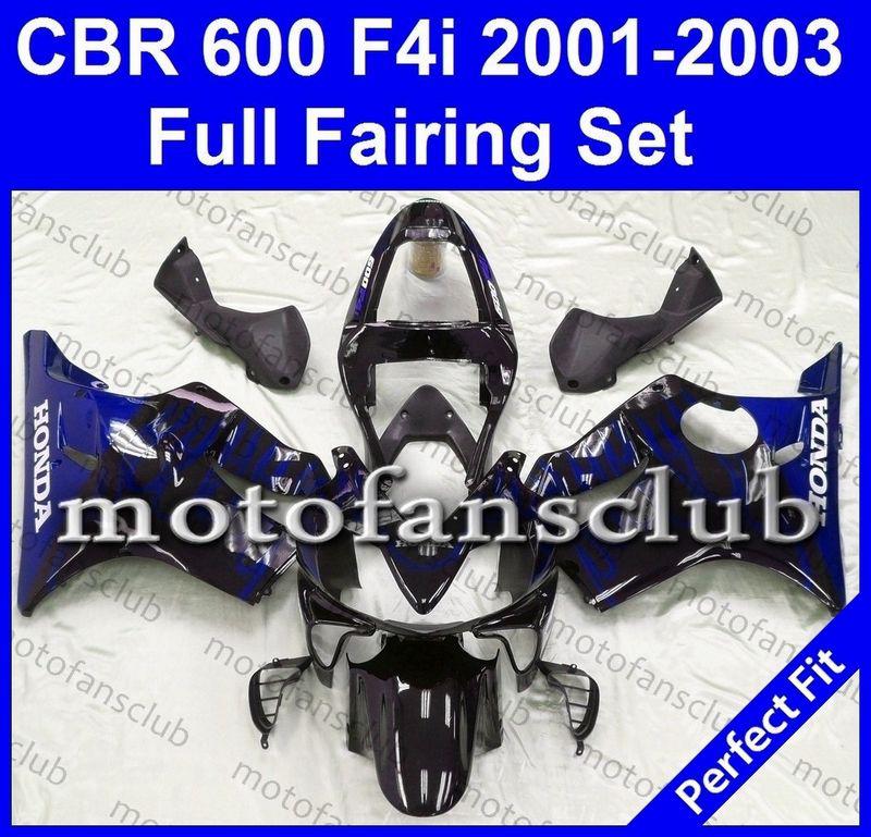 Fit honda cbr600f4i 01 02 03 cbr600 f4i 600f 2001 2002 2003 fairing kit #15 c