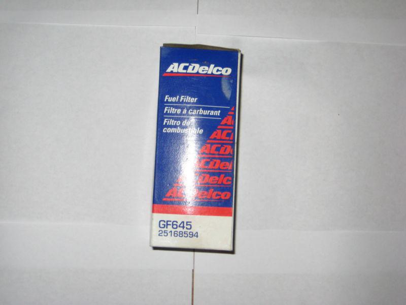 Acdelco gf645 fuel filter