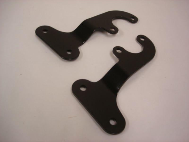 Ford pickup truck black tail light mount brackets pair