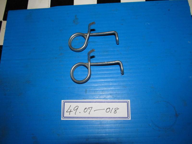 Bultaco 2 rear brake pedal return springs. nos