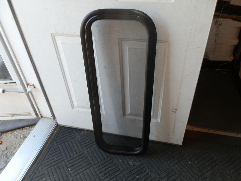 Rv clear solid window r.o. 35" tall x 12" wide ( used )