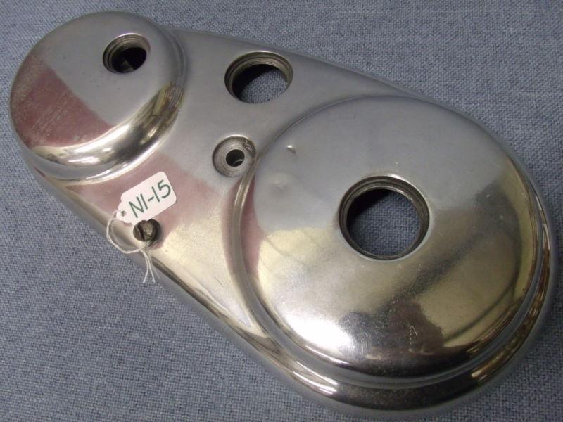 Norton 750 commando outer primary cover with timing plate