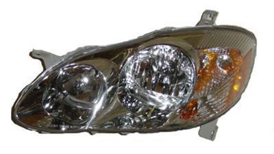 Sherman 8175-151-1 headlight assembly left toyota corolla