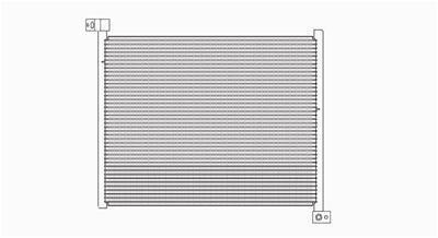 Sherman 83289 a/c condenser dodge durango