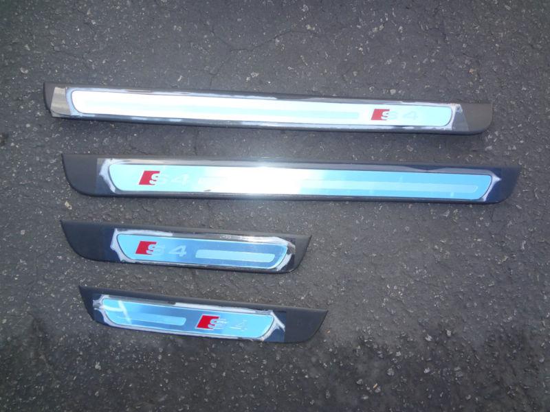  original 2013 audi oem s4 door sill scuff plate audi a4 s4 