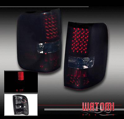 04-08 ford f150 f-150 led altezza tail lights red smoke