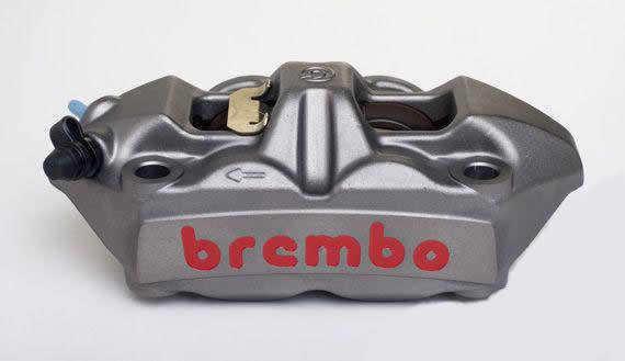 New brembo hp m4 cast monoblock front caliper kit 108mm bolt pattern